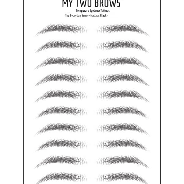 Temporary Realistic Eyebrow Tattoos | Semi Permanent