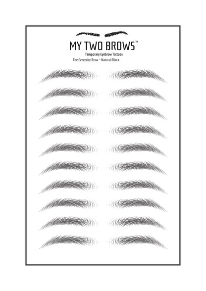 Temporary Realistic Eyebrow Tattoos | Semi Permanent