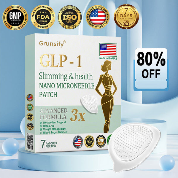 【New Product Last Minute! 80% OFF】Grunsify® NIDDK-Tirzepatide Nano Patch 🇺🇸⚕️ (Painless 24/7 Fat Burning | Lose 20 Pounds in Weeks | Crush Cravings Fast!