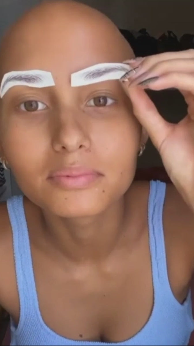 Temporary Realistic Eyebrow Tattoos | Semi Permanent