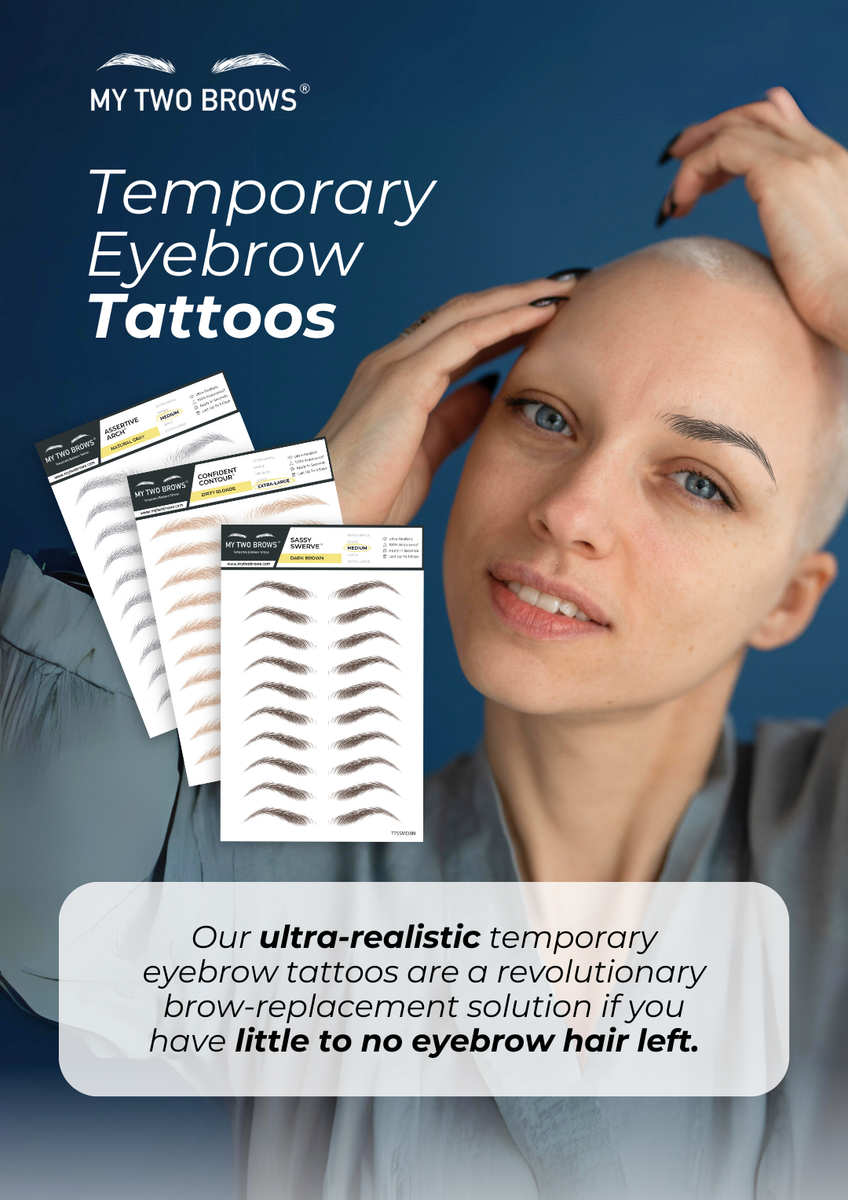 Temporary Realistic Eyebrow Tattoos | Semi Permanent
