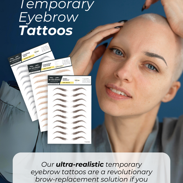 Temporary Realistic Eyebrow Tattoos | Semi Permanent